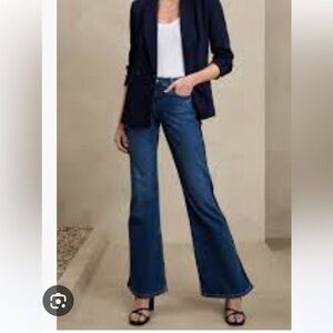 Banana republic women premium denim high rise bootcut size 30S